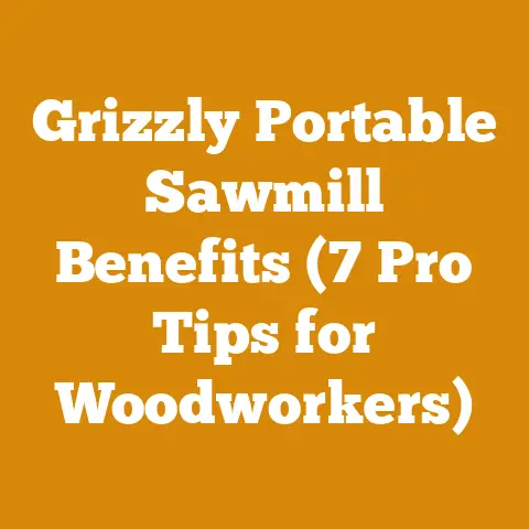 Grizzly Portable Sawmill Benefits (7 Pro Tips for Woodworkers)