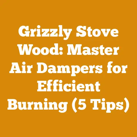 Grizzly Stove Wood: Master Air Dampers for Efficient Burning (5 Tips)