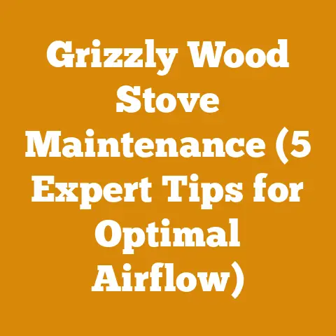 Grizzly Wood Stove Maintenance (5 Expert Tips for Optimal Airflow)