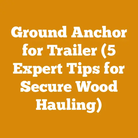 Ground Anchor for Trailer (5 Expert Tips for Secure Wood Hauling)