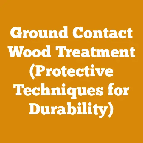 Ground Contact Wood Treatment (Protective Techniques for Durability)