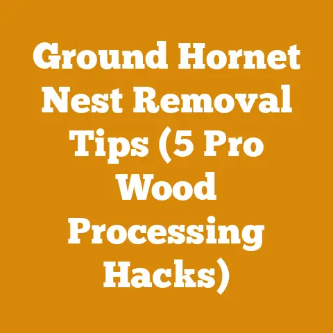 Ground Hornet Nest Removal Tips (5 Pro Wood Processing Hacks)