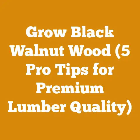 Grow Black Walnut Wood (5 Pro Tips for Premium Lumber Quality)