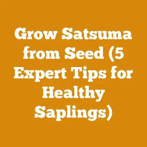 Grow Satsuma from Seed (5 Expert Tips for Healthy Saplings)