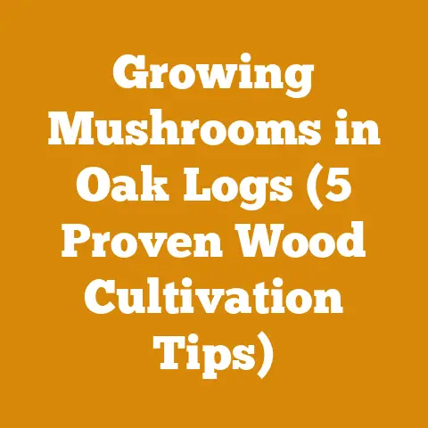 Growing Mushrooms in Oak Logs (5 Proven Wood Cultivation Tips)
