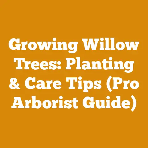 Growing Willow Trees: Planting & Care Tips (Pro Arborist Guide)