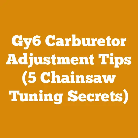 Gy6 Carburetor Adjustment Tips (5 Chainsaw Tuning Secrets)