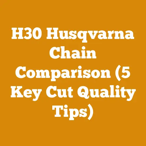 H30 Husqvarna Chain Comparison (5 Key Cut Quality Tips)
