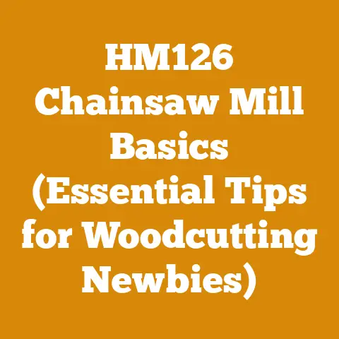HM126 Chainsaw Mill Basics (Essential Tips for Woodcutting Newbies)
