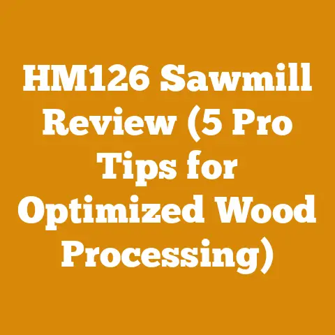 HM126 Sawmill Review (5 Pro Tips for Optimized Wood Processing)