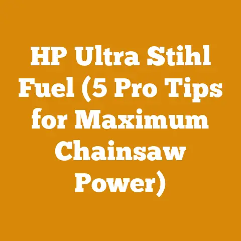 HP Ultra Stihl Fuel (5 Pro Tips for Maximum Chainsaw Power)