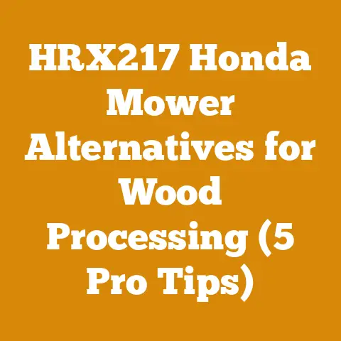HRX217 Honda Mower Alternatives for Wood Processing (5 Pro Tips)