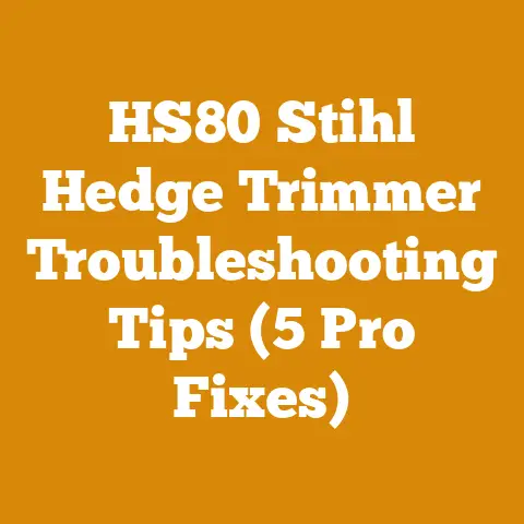 HS80 Stihl Hedge Trimmer Troubleshooting Tips (5 Pro Fixes)