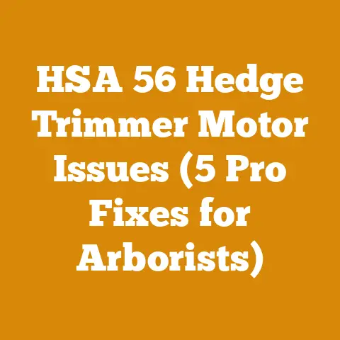 HSA 56 Hedge Trimmer Motor Issues (5 Pro Fixes for Arborists)