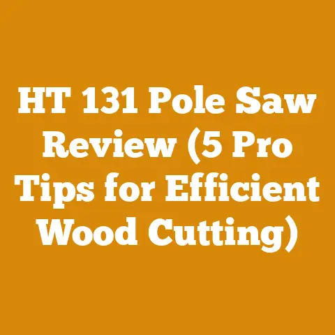HT 131 Pole Saw Review (5 Pro Tips for Efficient Wood Cutting)