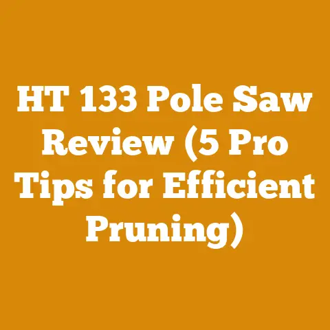 HT 133 Pole Saw Review (5 Pro Tips for Efficient Pruning)