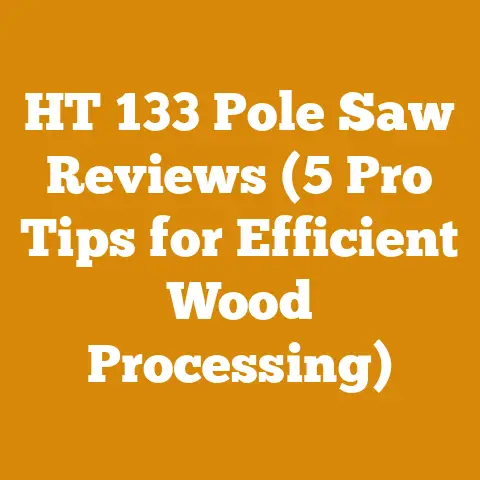 HT 133 Pole Saw Reviews (5 Pro Tips for Efficient Wood Processing)