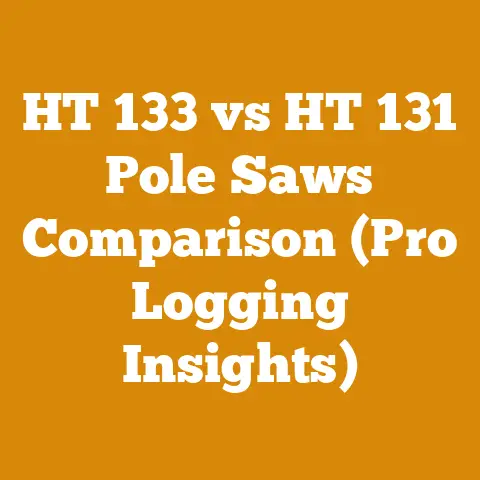 HT 133 vs HT 131 Pole Saws Comparison (Pro Logging Insights)