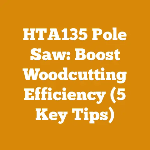 HTA135 Pole Saw: Boost Woodcutting Efficiency (5 Key Tips)