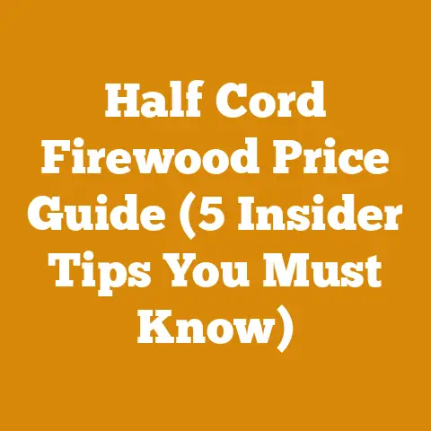 Half Cord Firewood Price Guide (5 Insider Tips You Must Know)