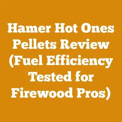 Hamer Hot Ones Pellets Review (Fuel Efficiency Tested for Firewood Pros)