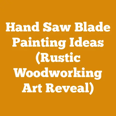 Hand Saw Blade Painting Ideas (Rustic Woodworking Art Reveal)