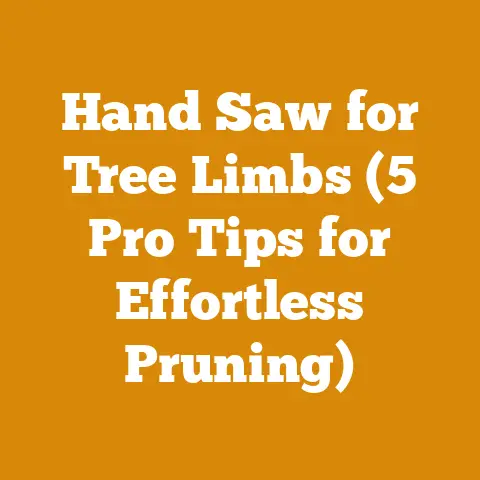 Hand Saw for Tree Limbs (5 Pro Tips for Effortless Pruning)
