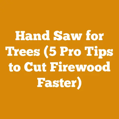 Hand Saw for Trees (5 Pro Tips to Cut Firewood Faster)