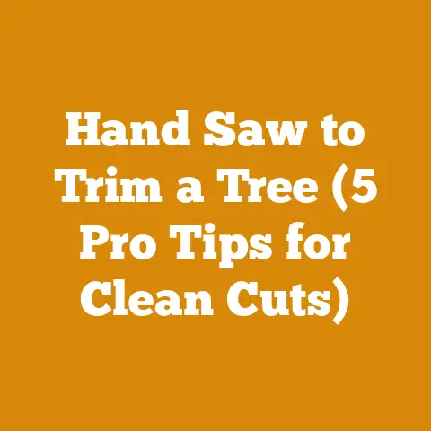 Hand Saw to Trim a Tree (5 Pro Tips for Clean Cuts)
