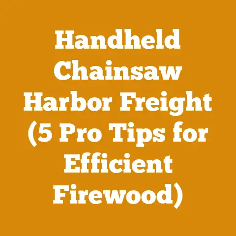 Handheld Chainsaw Harbor Freight (5 Pro Tips for Efficient Firewood)