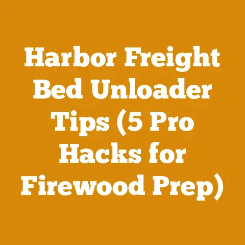 Harbor Freight Bed Unloader Tips (5 Pro Hacks for Firewood Prep)