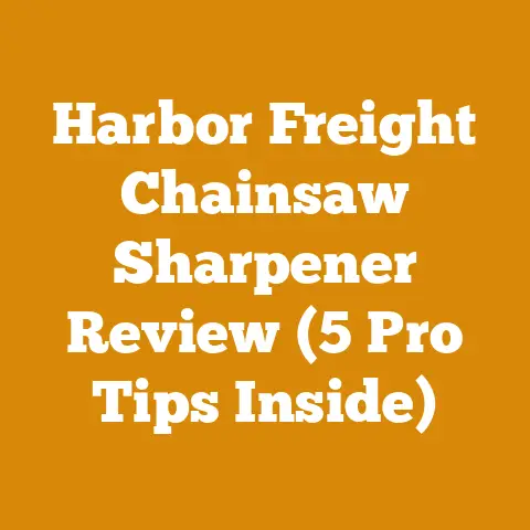 Harbor Freight Chainsaw Sharpener Review (5 Pro Tips Inside)