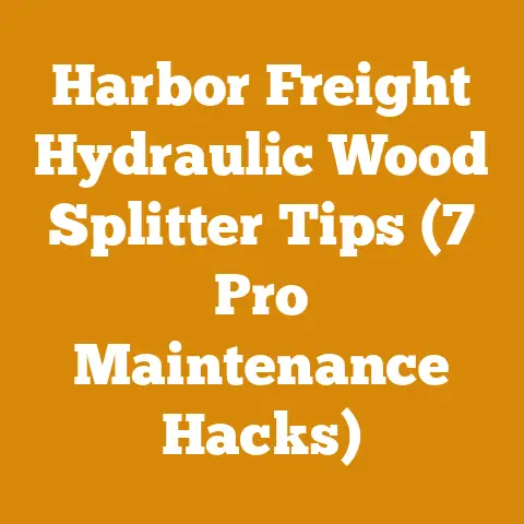 Harbor Freight Hydraulic Wood Splitter Tips (7 Pro Maintenance Hacks)