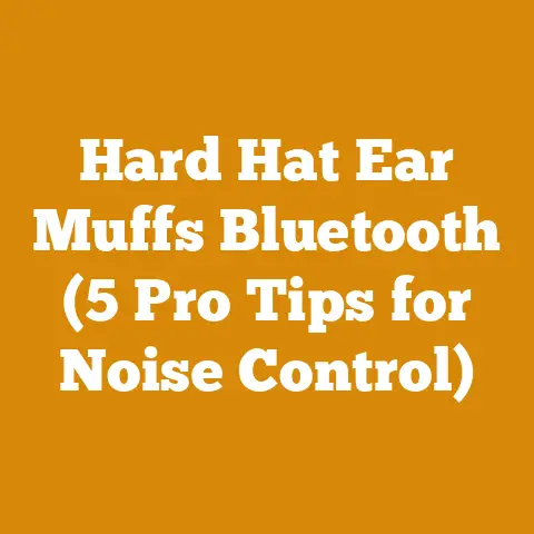 Hard Hat Ear Muffs Bluetooth (5 Pro Tips for Noise Control)
