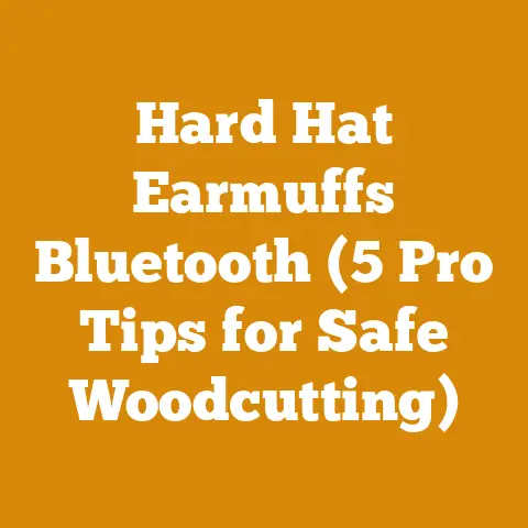 Hard Hat Earmuffs Bluetooth (5 Pro Tips for Safe Woodcutting)