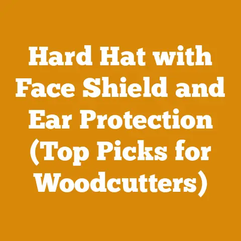 Hard Hat with Face Shield and Ear Protection (Top Picks for Woodcutters)