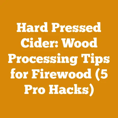 Hard Pressed Cider: Wood Processing Tips for Firewood (5 Pro Hacks)
