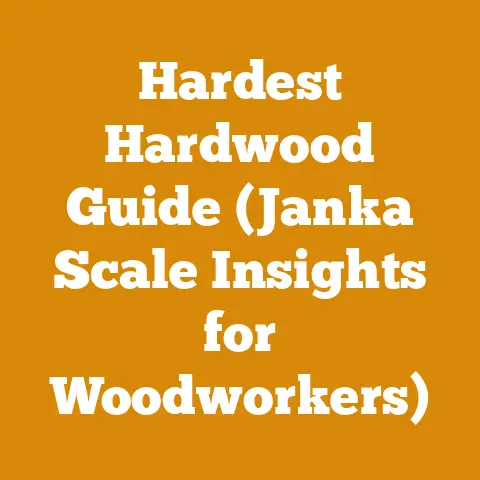 Hardest Hardwood Guide (Janka Scale Insights for Woodworkers)