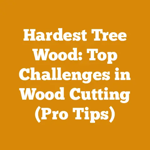 Hardest Tree Wood: Top Challenges in Wood Cutting (Pro Tips)