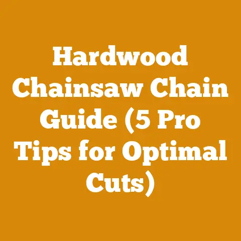 Hardwood Chainsaw Chain Guide (5 Pro Tips for Optimal Cuts)