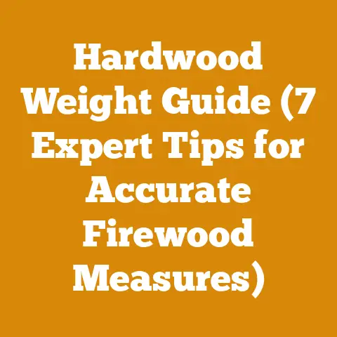 Hardwood Weight Guide (7 Expert Tips for Accurate Firewood Measures)
