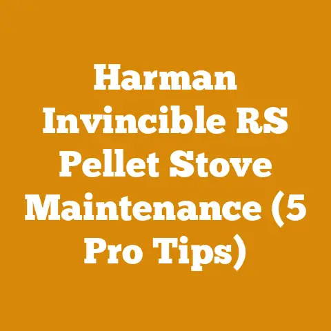 Harman Invincible RS Pellet Stove Maintenance (5 Pro Tips)