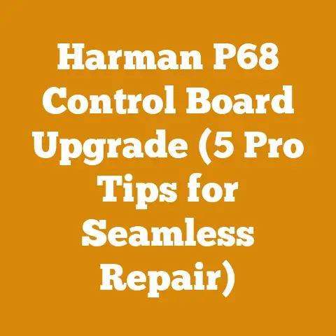 Harman P68 Control Board Upgrade (5 Pro Tips for Seamless Repair)