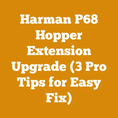 Harman P68 Hopper Extension Upgrade (3 Pro Tips for Easy Fix)