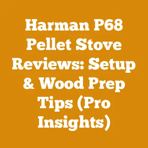 Harman P68 Pellet Stove Reviews: Setup & Wood Prep Tips (Pro Insights)