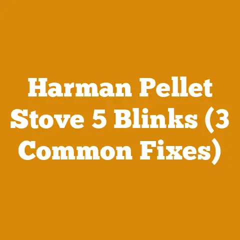 Harman Pellet Stove 5 Blinks (3 Common Fixes)