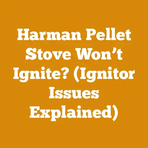 Harman Pellet Stove Won’t Ignite? (Ignitor Issues Explained)