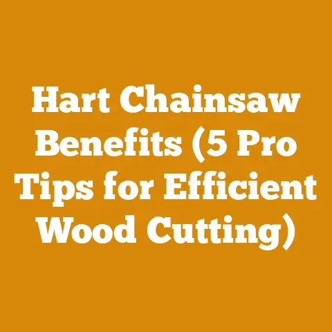 Hart Chainsaw Benefits (5 Pro Tips for Efficient Wood Cutting)