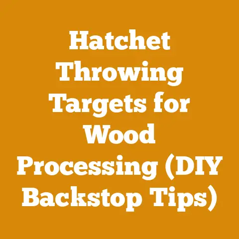 Hatchet Throwing Targets for Wood Processing (DIY Backstop Tips)