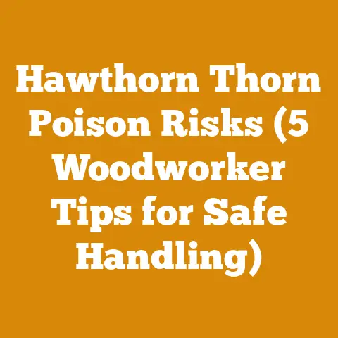 Hawthorn Thorn Poison Risks (5 Woodworker Tips for Safe Handling)